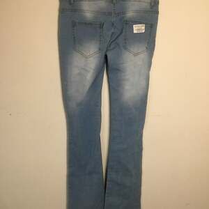 New Light Wash Flare Jeans, High Waisted Denim, Women's Size M